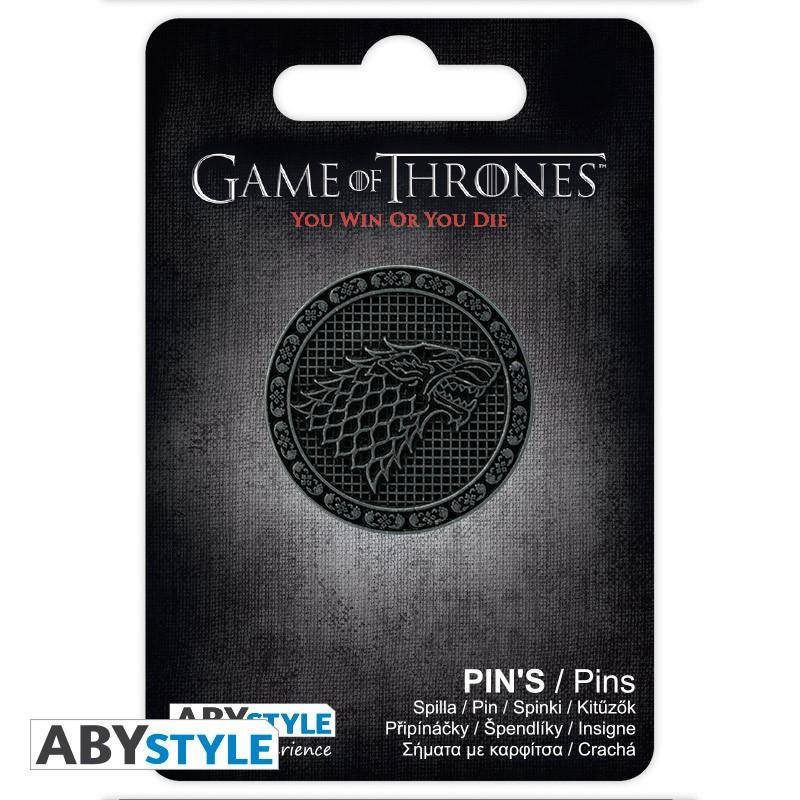 Game of Thrones - Metall Pin Haus Stark