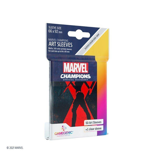 Marvel - Champions Kartenhüllen Black Widow - (50)