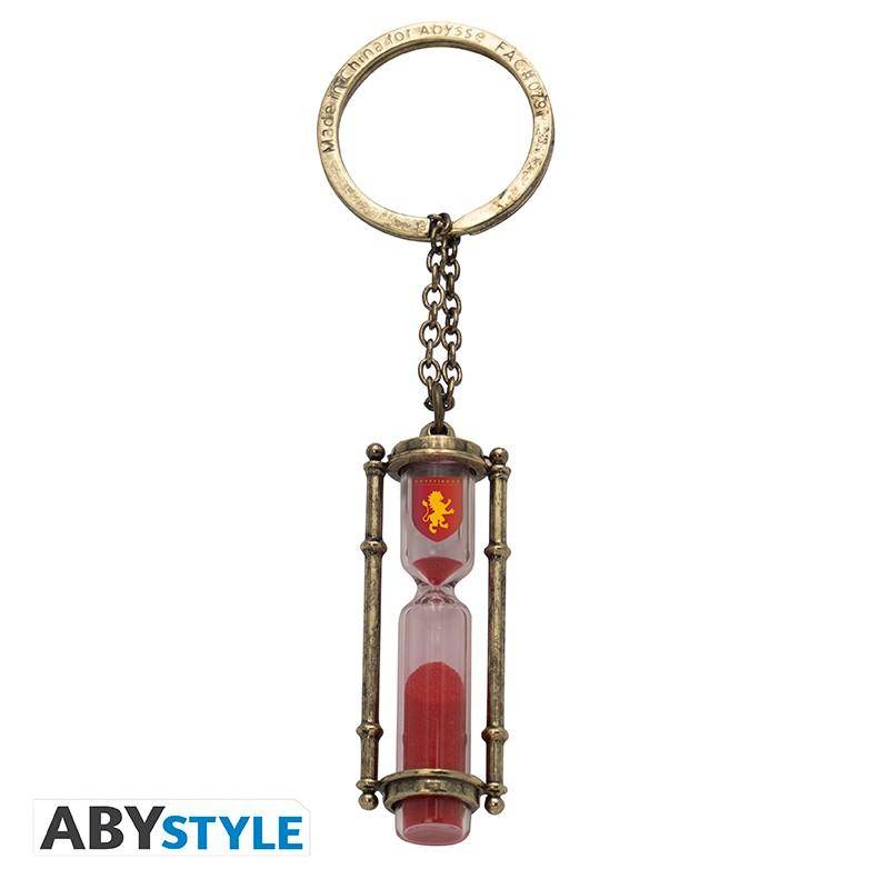 Harry Potter - 3D Schlüsselanhänger Gryffindor Sanduhr