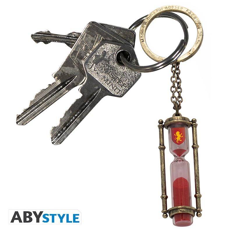 Harry Potter - 3D Schlüsselanhänger Gryffindor Sanduhr