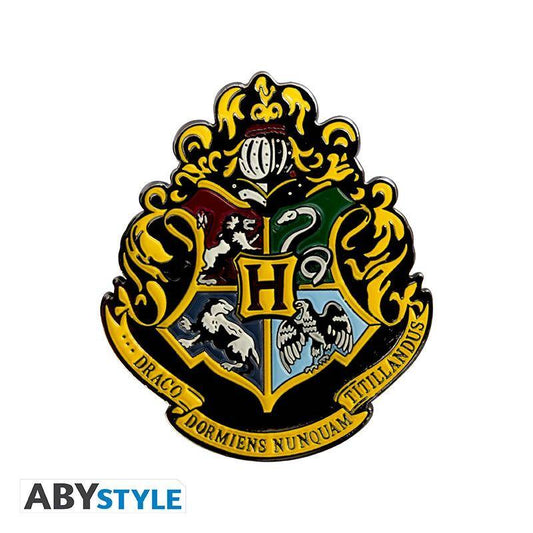 Harry Potter - Metall Magnet Hogwarts Wappen