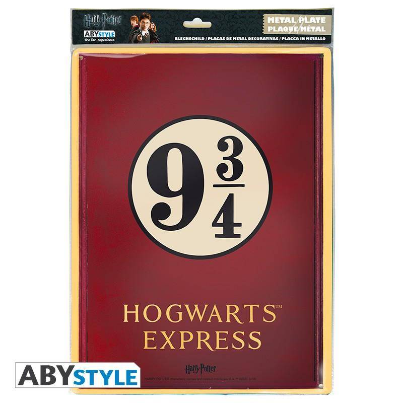 Harry Potter - Metallschild Hogwarts Express - 28 x 38 cm