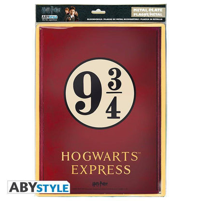 Harry Potter - Metallschild Hogwarts Express - 28 x 38 cm