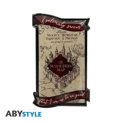 Harry Potter - Magnet Karte des Rumtreibers - 5,5 x 3,3 cm