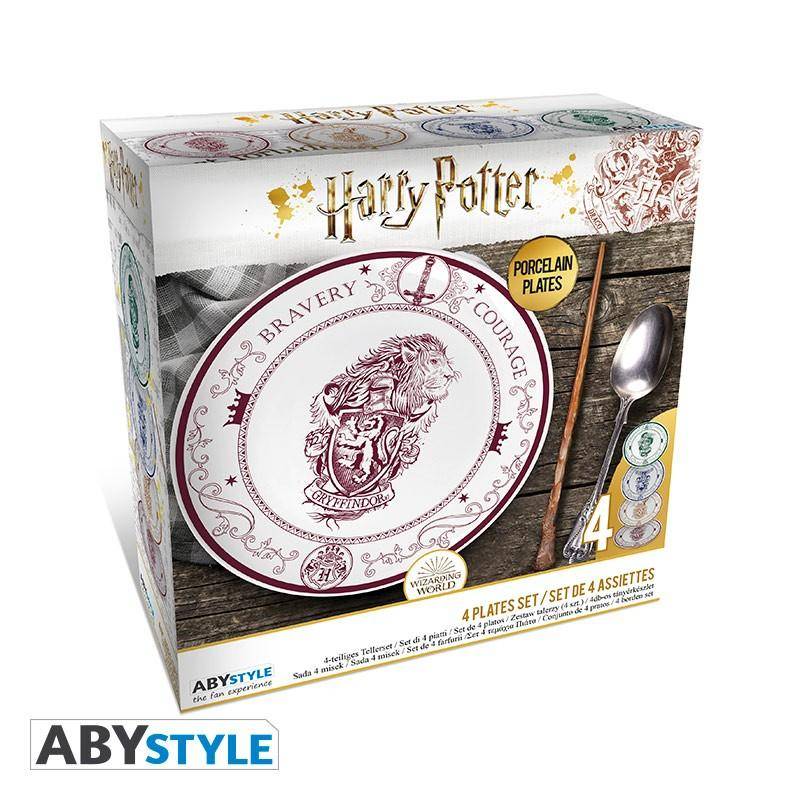 Harry Potter - Teller Set Hogwarts Häuser