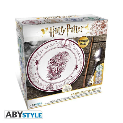 Harry Potter - Teller Set Hogwarts Häuser