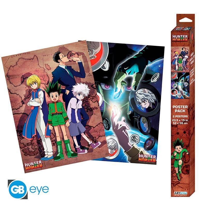 Hunter X Hunter - Poster Set Charaktere - 52 x 38 cm