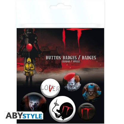 Stephen Kings Es - Anstecker Set Pennywise