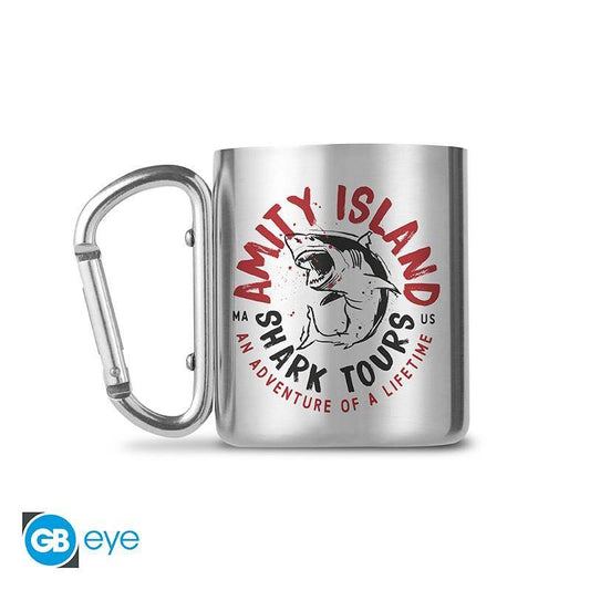 Der weiße Hai - Karabinertasse Shark Tours - 235 ml