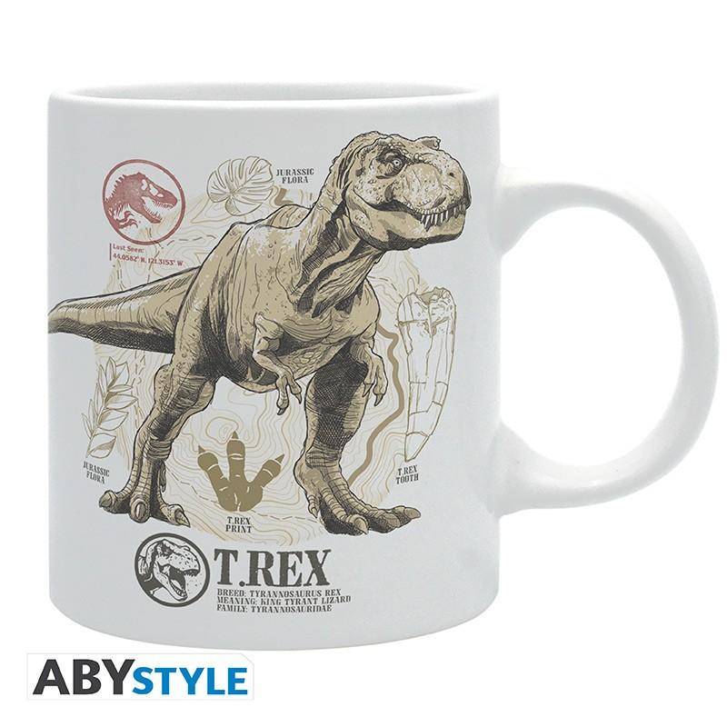 Jurassic World - Tasse T-Rex & Velociraptor - 320 ml