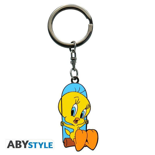 Looney Tunes - Metall Schlüsselanhänger Tweety