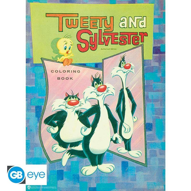 Looney Tunes - Poster Set Tweety und Sylevester - 52 x 38 cm