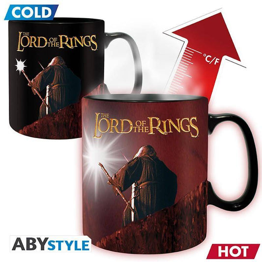 Der Herr der Ringe - Tasse mit Thermoeffekt Gandalf & Balrog - 460 ml