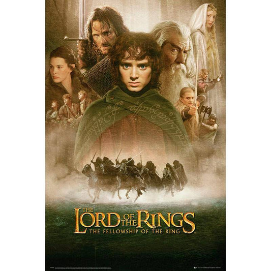 Der Herr der Ringe - Poster Die Gemeinschaft des Rings - 91,5 x 61 cm