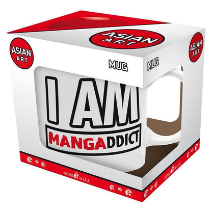 Asiatische Kunst - Tasse I Am Mangaddict - 320 ml