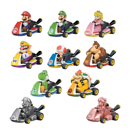 Nintendo - Rückzug-Autos Mysterykapseln Mario Kart