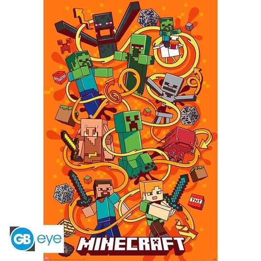Minecraft - Poster Monster - 91,5 x 61 cm