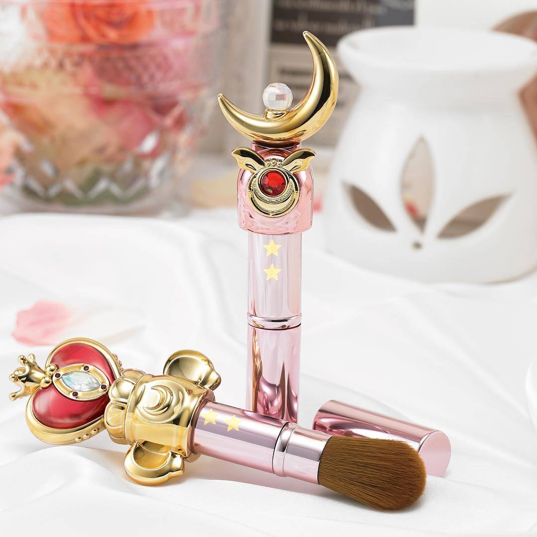 Sailor Moon - Make-Up Pinsel Mondstab - 13 cm