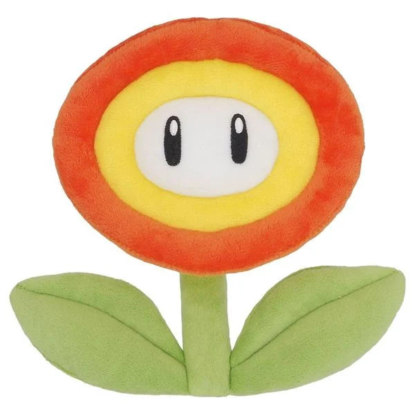 Super Mario - Plüschfigur Feuerblume - 18 cm