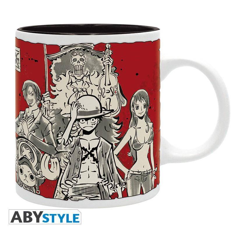 One Piece - Tasse Strohhutbande Mangastil - 320 ml