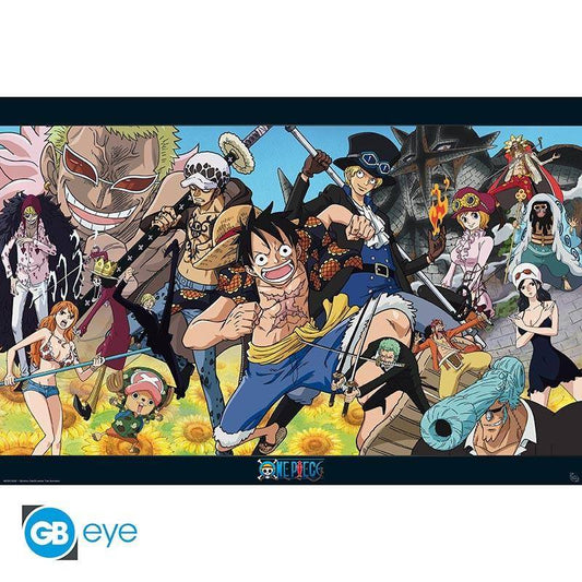 One Piece - Poster Dressrosa - 91,5 x 61 cm