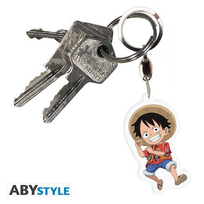 One Piece - Acryl Schlüsselanhänger Ruffy (One Piece Red)
