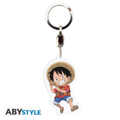One Piece - Acryl Schlüsselanhänger Ruffy (One Piece Red)