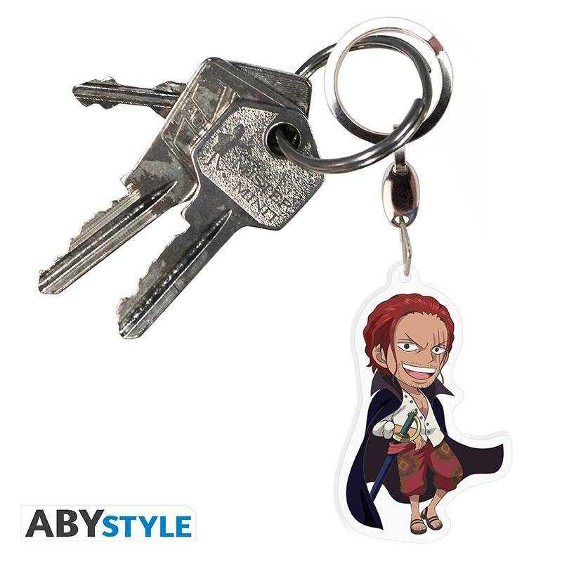 One Piece - Acryl Schlüsselanhänger Shanks (One Piece Red)