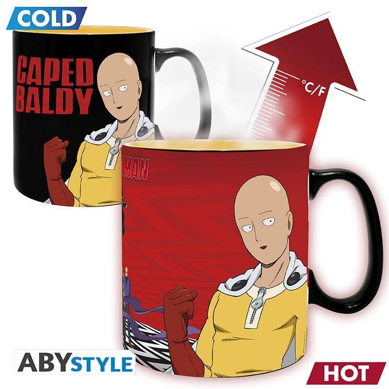 One Punch Man - Wärmewechsel Tasse Saitama & Garou - 460 ml