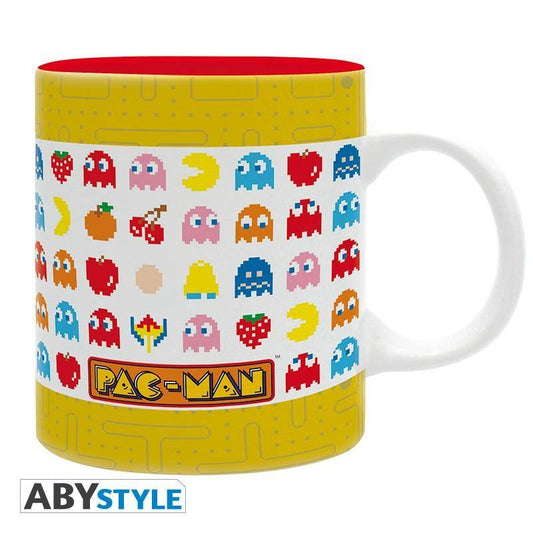 Pac-Man - Tasse Charaktere & Items - 320 ml