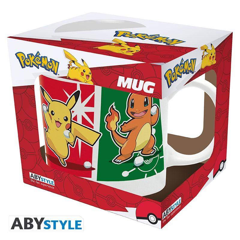 Pokémon - Tasse Starter Schneeballschlacht - 320 ml