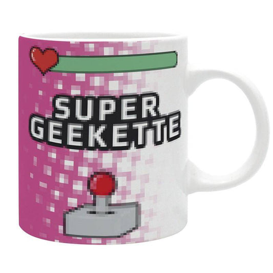 Happy Mix - Tasse Retro Gaming Super Geekette - 320 ml