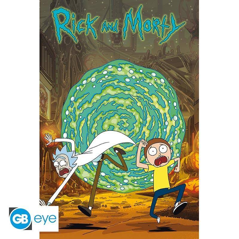 Rick and Morty - Poster Portal - 91,5 x 61 cm