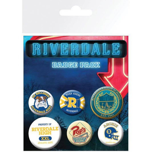 Riverdale - Anstecker Set Symbole