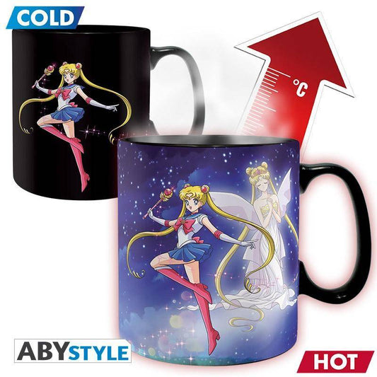 Sailor Moon - Tasse Wärmewechsel Sailor Moon & Chibiusa - 460 ml