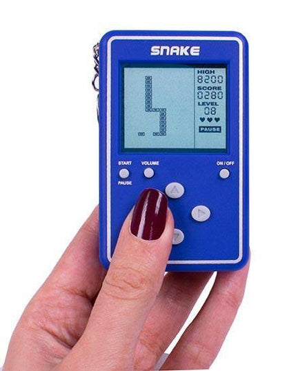 Snake - Videospiel Schlüsselanhänger Retro