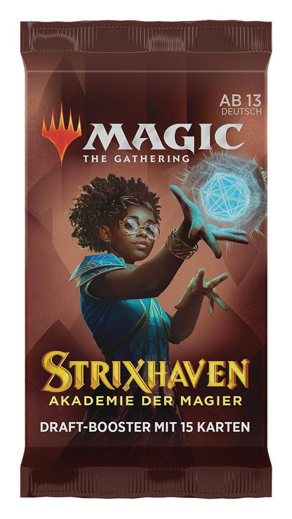 Magic The Gathering - Draft-Booster Strixhaven: Akademie der Magier Draft - Deutsch