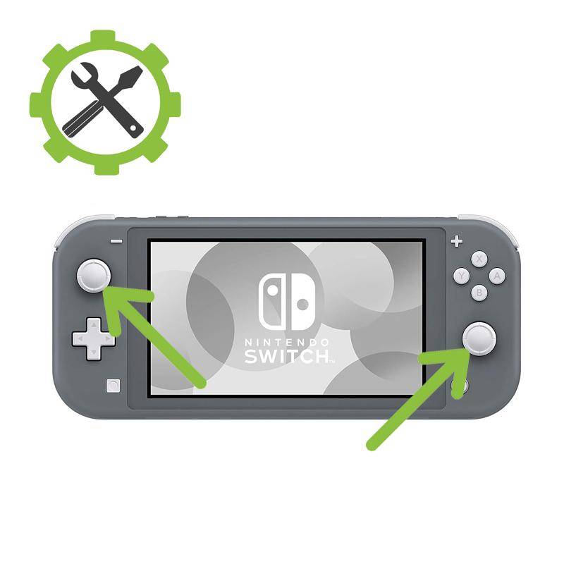 Nintendo Switch Lite Reparatur - Linken + Rechten Stick Drift richten