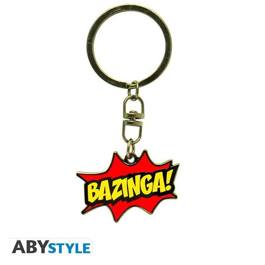 The Big Bang Theory - Metall Schlüsselanhänger Bazinga