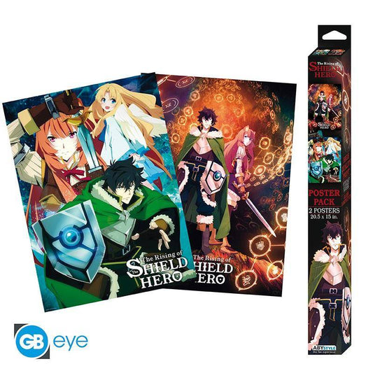 The Rising of the Shield Hero - Poster Set Charaktere - 52 x 38 cm