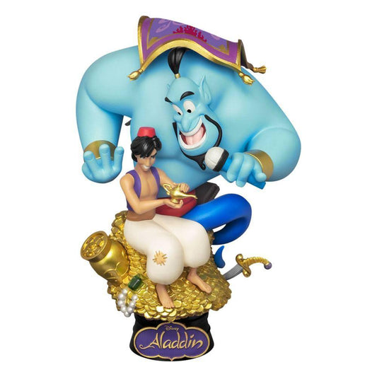 Disney - PVC Diorama Aladdin Dschinni, Abu & Aladdin- 15 cm