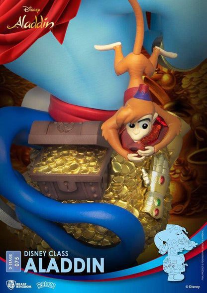 Disney - PVC Diorama Aladdin Dschinni, Abu & Aladdin- 15 cm
