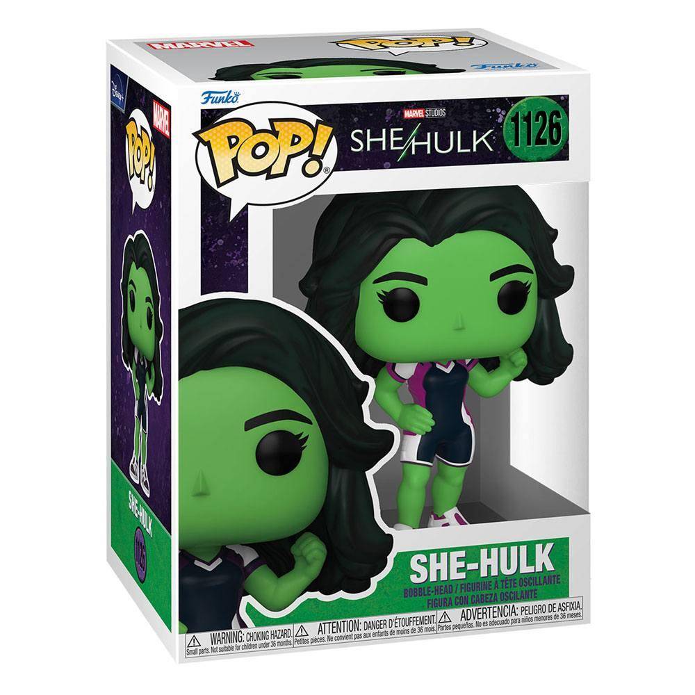 Marvel - POP! Vinyl Wackelkopf Figur She-Hulk 9 cm - 1126