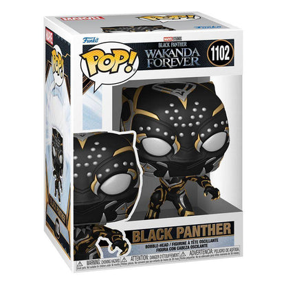 Marvel - POP! Vinyl Wackelkopf Figur Black Panther 9 cm - 1102