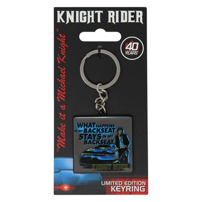 Knight Rider - Metall Schlüsselanhänger 40. Jubiläum Limited Edition