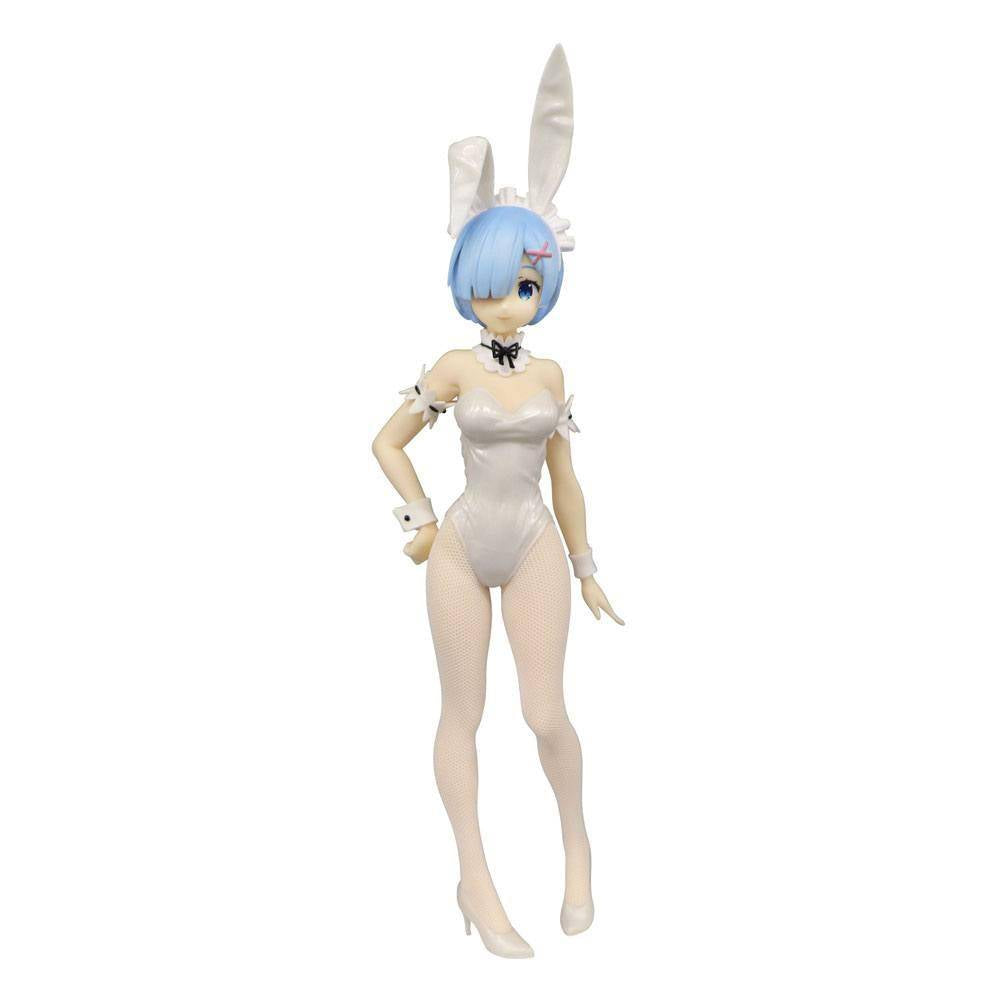 Re:Zero - BiCute Bunnies PVC Statue Rem (White Pearl) - 30 cm