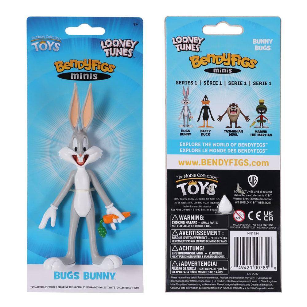 Looney Tunes - Bendyfigs Biegefigur Bugs Bunny - 14,5 cm