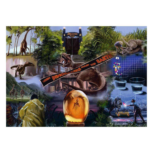 Jurassic Park - Puzzle Universal Artist Collection Collage (1000 Teile)