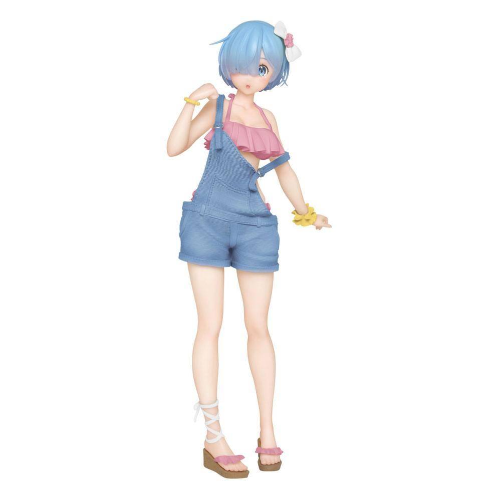 Re:Zero - PVC Statue Rem (Latzhose & Bikini) - 23 cm