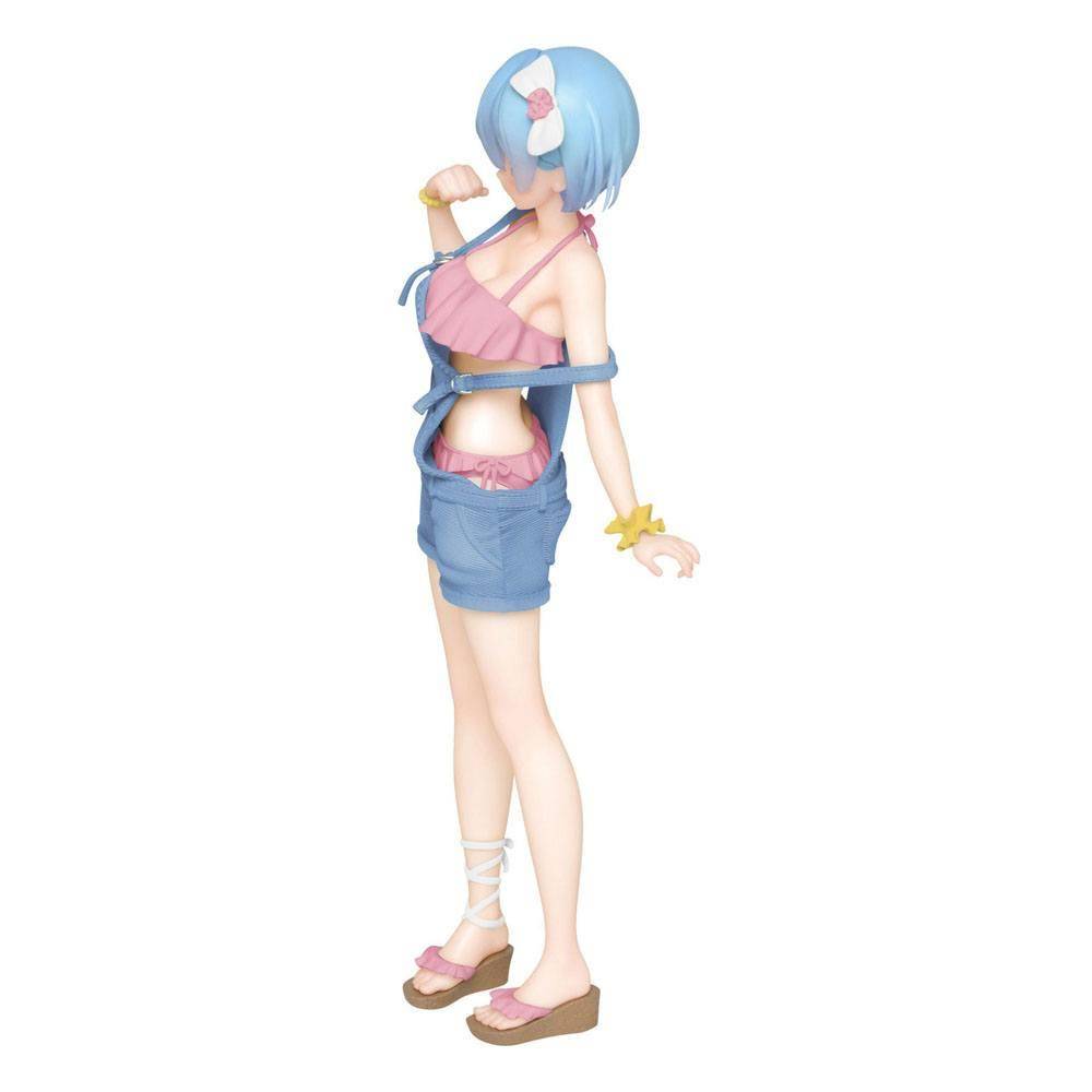 Re:Zero - PVC Statue Rem (Latzhose & Bikini) - 23 cm